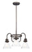 Maxim - Three Light Chandelier - Seafarer - Oil Rubbed Bronze- Union Lighting Luminaires Decor