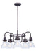 Maxim - Five Light Chandelier - Seafarer - Oil Rubbed Bronze- Union Lighting Luminaires Decor