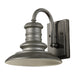 Generation Lighting Canada. - LED Outdoor Wall Sconce - Redding Station - Tarnished Silver- Union Lighting Luminaires Decor