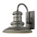 Generation Lighting Canada. - LED Outdoor Wall Sconce - Redding Station - Tarnished Silver- Union Lighting Luminaires Decor