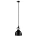 Eglo Canada - One Light Pendant - Gilwell - Black- Union Lighting Luminaires Decor