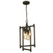 Eglo Canada - Four Light Pendant - Wymer - Matte Bronze- Union Lighting Luminaires Decor