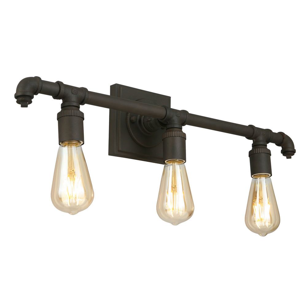 Eglo Canada - Three Light Bath/Vanity - Wymer - Matte Bronze- Union Lighting Luminaires Decor