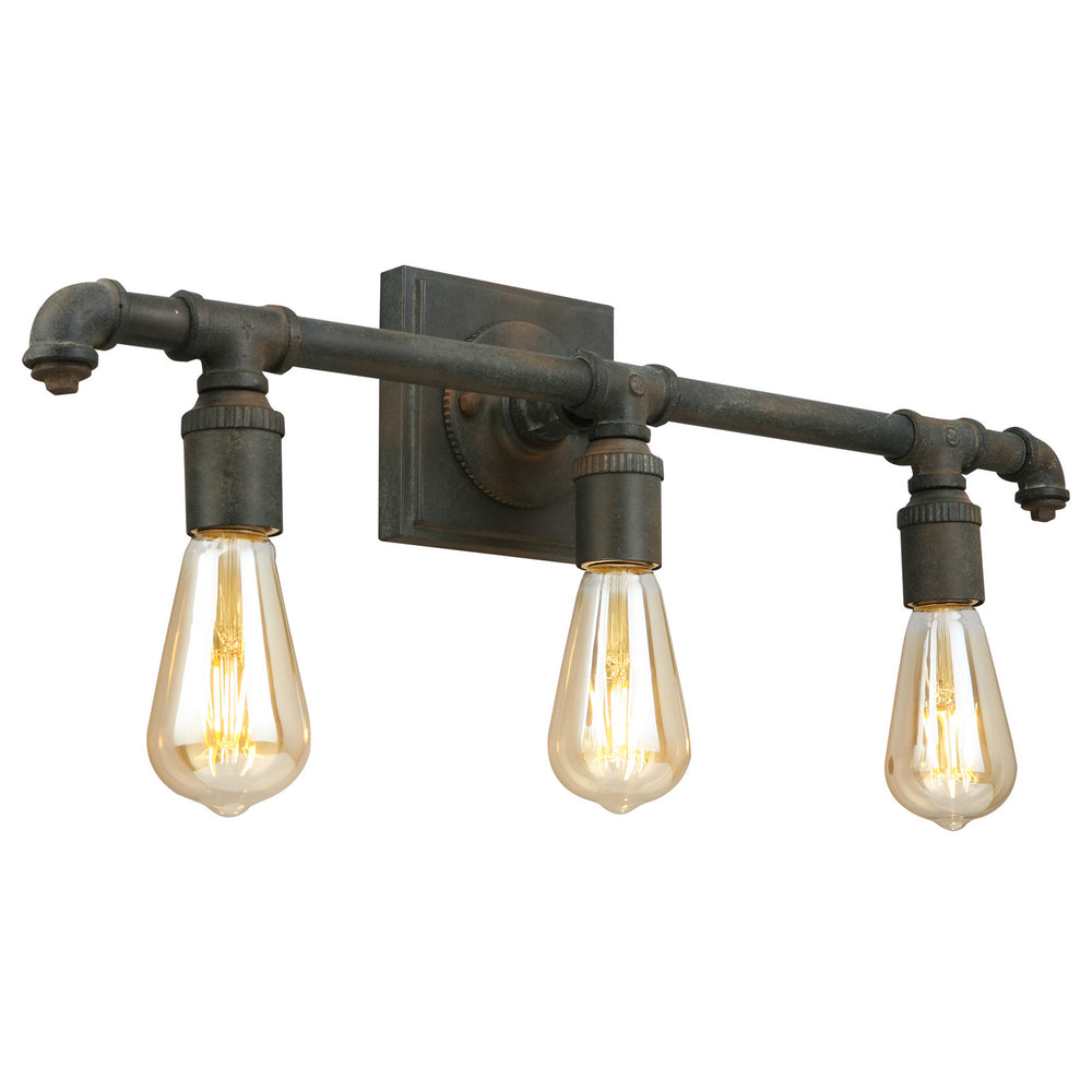 Eglo Canada - Three Light Bath/Vanity - Wymer - Zinc- Union Lighting Luminaires Decor