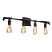 Eglo Canada - Four Light Bath/Vanity - Wymer - Matte Bronze- Union Lighting Luminaires Decor
