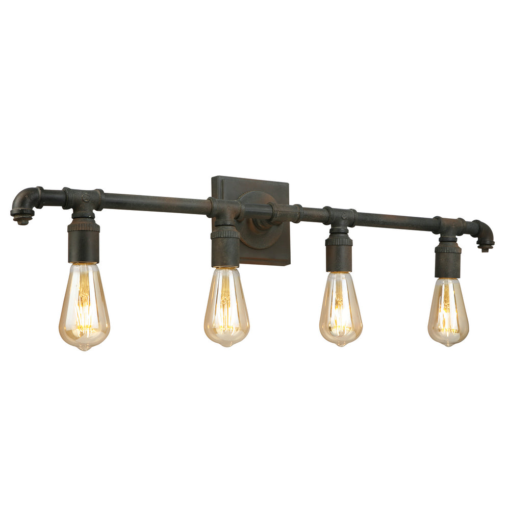 Eglo Canada - Four Light Bath/Vanity - Wymer - Zinc- Union Lighting Luminaires Decor