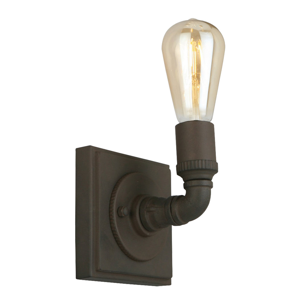 Eglo Canada - One Light Wall Mount - Wymer - Matte Bronze- Union Lighting Luminaires Decor