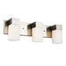 Eglo Canada - Three Light Bath/Vanity - Ciara Springs - Brushed Nickel- Union Lighting Luminaires Decor