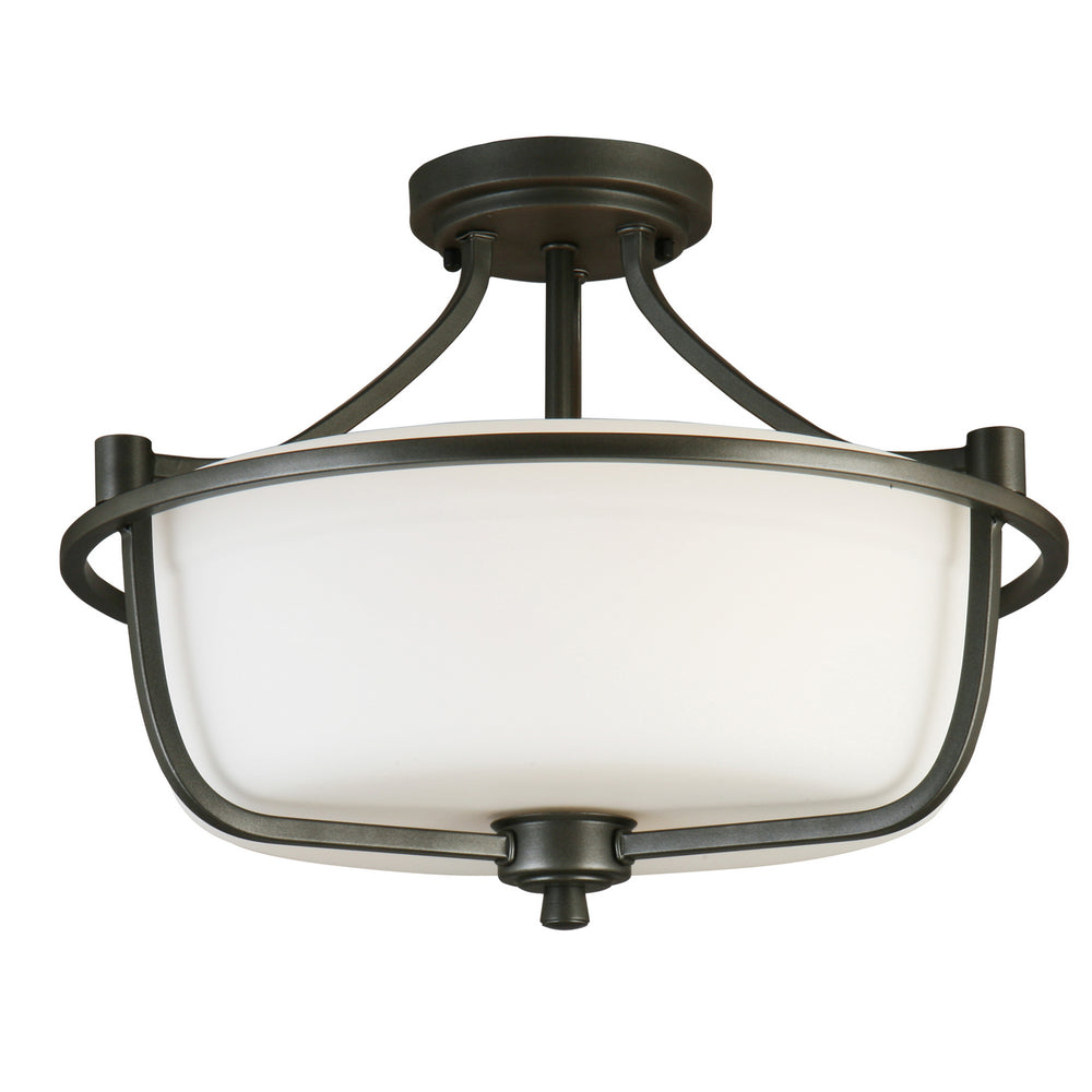 Eglo Canada - Three Light Ceiling Mount - Mayview - Graphite- Union Lighting Luminaires Decor