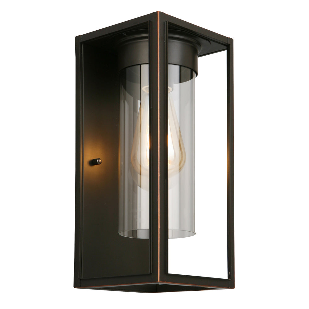 Eglo Canada - One Light Outdoor Wall Mount - Walker Hill - Oil Rubbed Bronze- Union Lighting Luminaires Decor