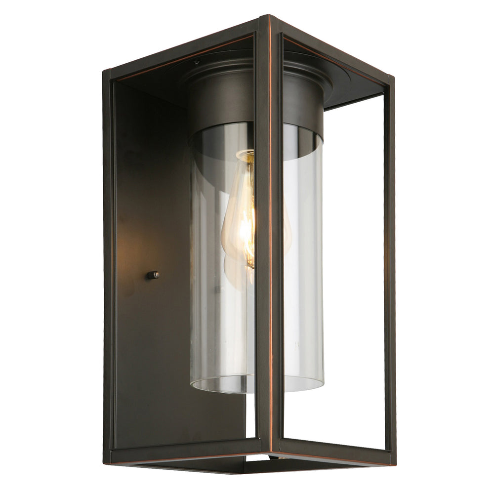 Eglo Canada - One Light Outdoor Wall Mount - Walker Hill - Oil Rubbed Bronze- Union Lighting Luminaires Decor