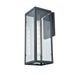 DVI Canada - One Light Outdoor Wall Sconce - Baker Street Outdoor - Black w/Clear Glass- Union Lighting Luminaires Decor