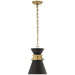 Visual Comfort Signature Canada - One Light Pendant - Alborg - Antique-Burnished Brass- Union Lighting Luminaires Decor