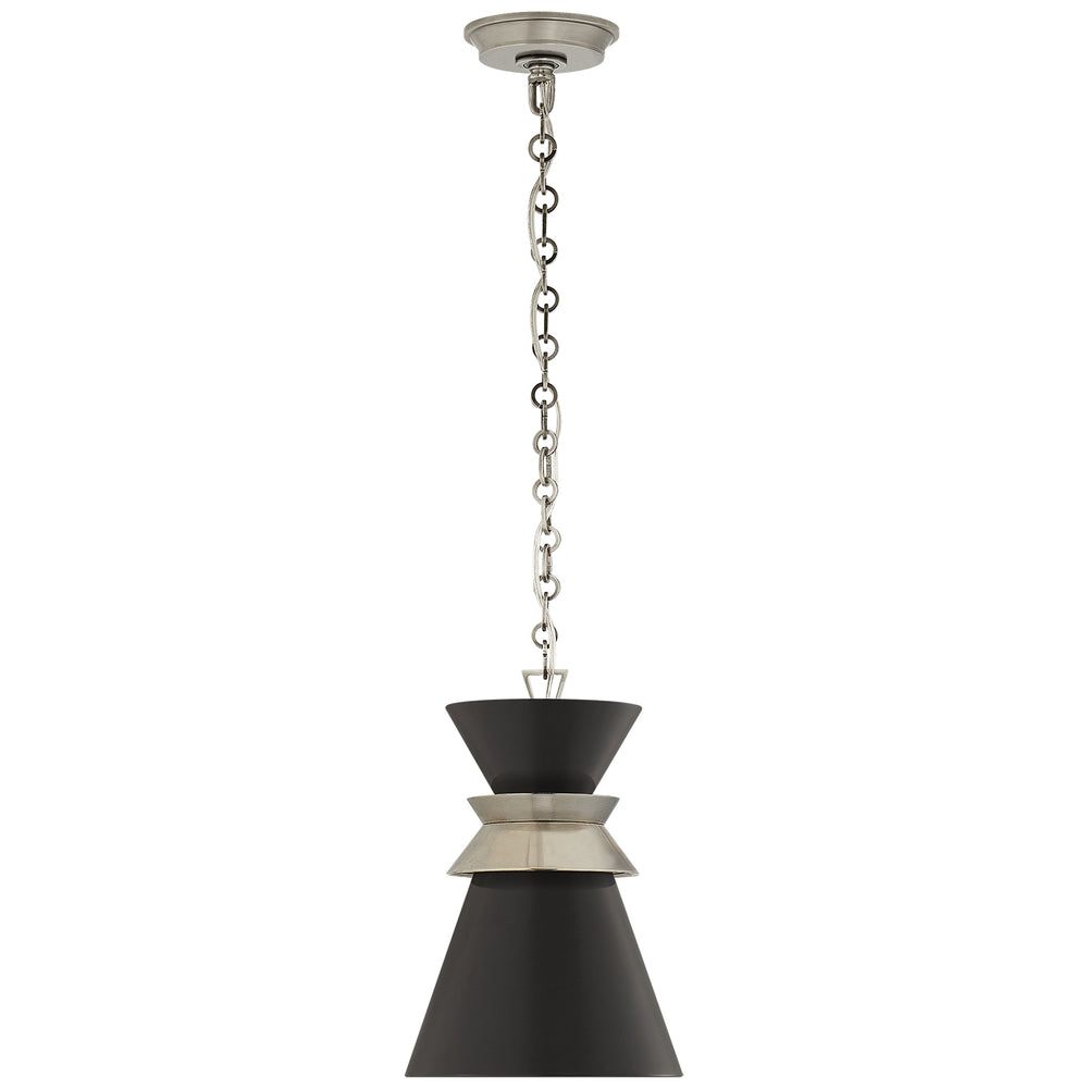 Visual Comfort Signature Canada - One Light Pendant - Alborg - Antique Nickel- Union Lighting Luminaires Decor