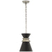 Visual Comfort Signature Canada - One Light Pendant - Alborg - Antique Nickel- Union Lighting Luminaires Decor