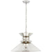 Visual Comfort Signature Canada - One Light Pendant - Alborg - Polished Nickel- Union Lighting Luminaires Decor