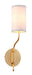 Troy Lighting - One Light Wall Sconce - Juniper - Textured Gold Leaf- Union Lighting Luminaires Decor