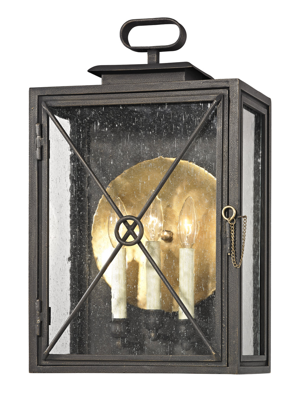 Troy Lighting Canada - Three Light Wall Lantern - Randolph - Vintage Bronze- Union Lighting Luminaires Decor