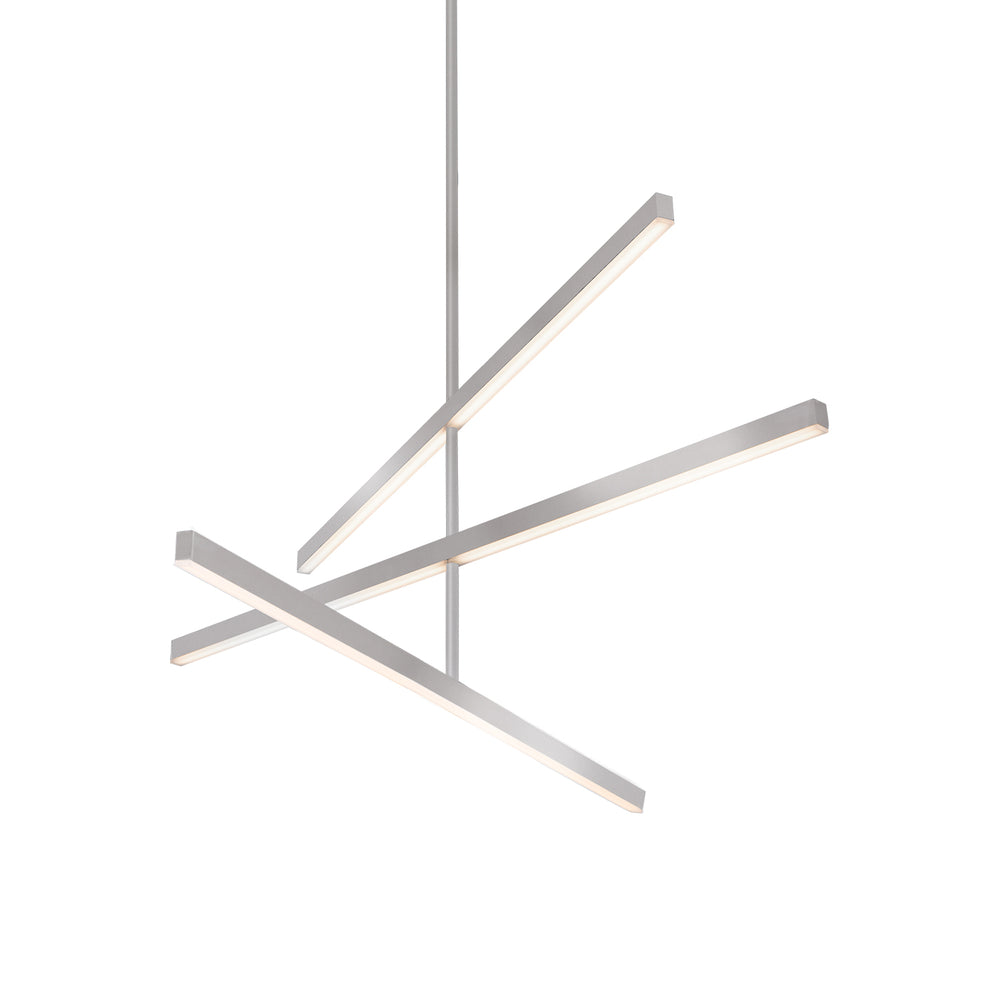 Kuzco Canada - LED Chandelier - Vega - Brushed Nickel- Union Lighting Luminaires Decor