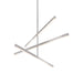 Kuzco Canada - LED Chandelier - Vega - Brushed Nickel- Union Lighting Luminaires Decor