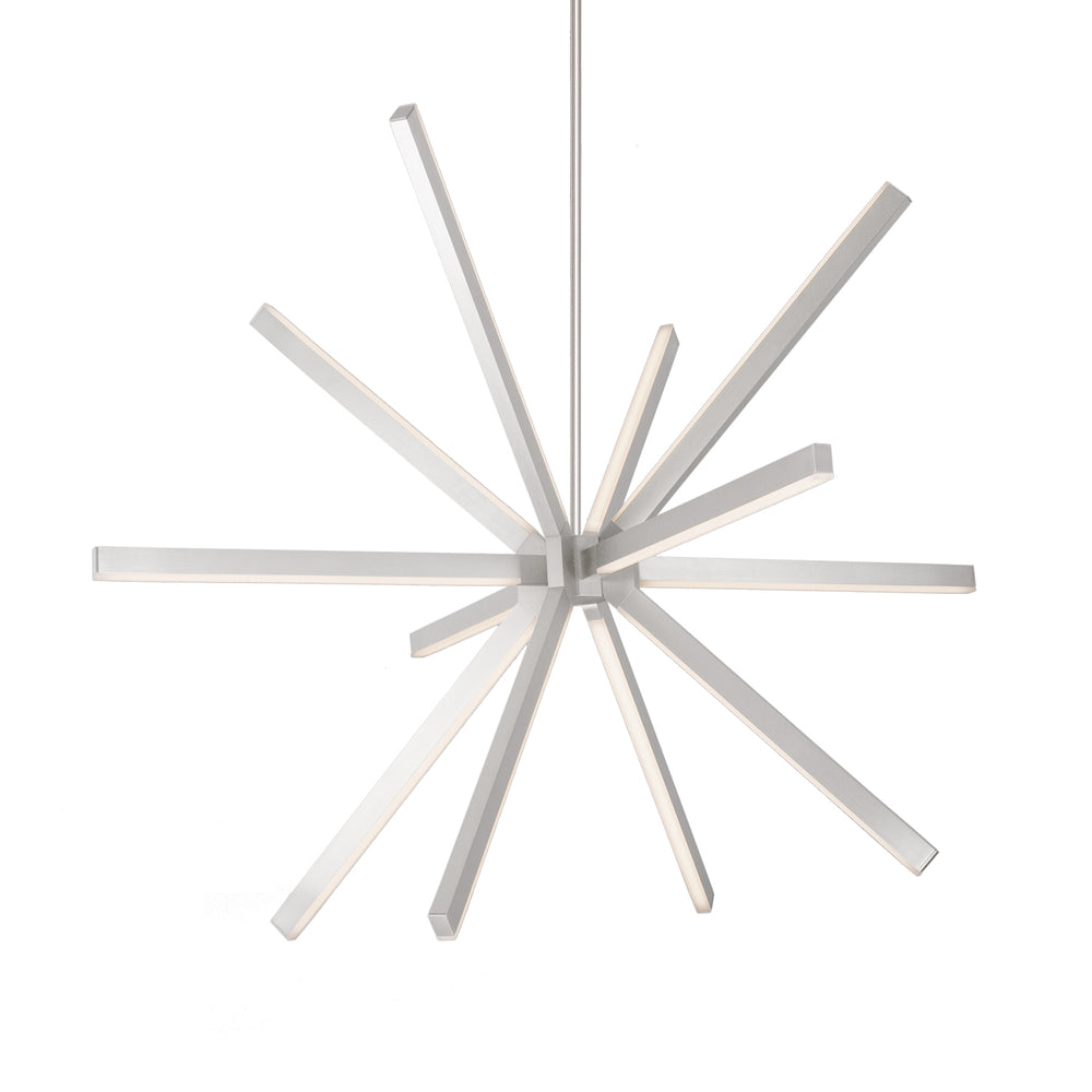 Kuzco Canada - LED Chandelier - Sirius - Brushed Nickel- Union Lighting Luminaires Decor