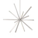 Kuzco Canada - LED Chandelier - Sirius - Brushed Nickel- Union Lighting Luminaires Decor