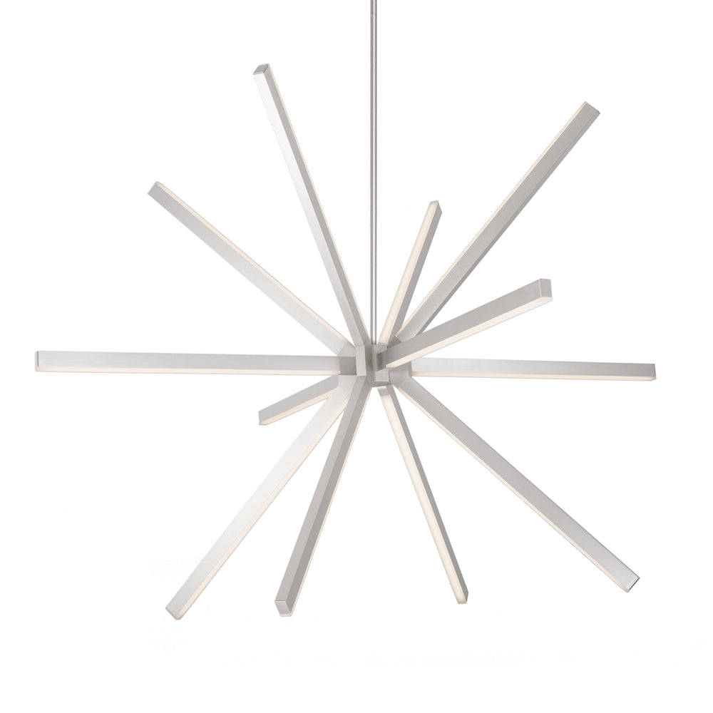 Kuzco Canada - LED Chandelier - Sirius - Brushed Nickel- Union Lighting Luminaires Decor