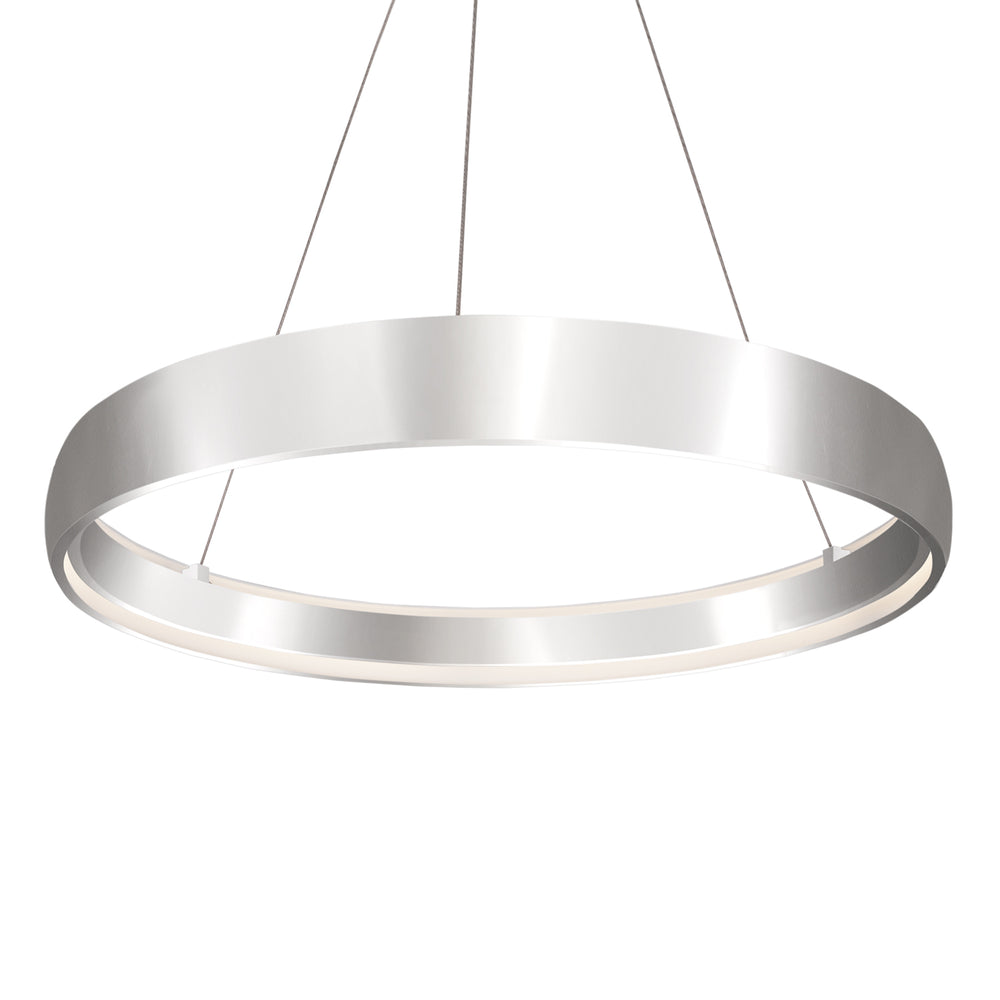 Kuzco Canada - LED Pendant - Halo - Brushed Silver- Union Lighting Luminaires Decor