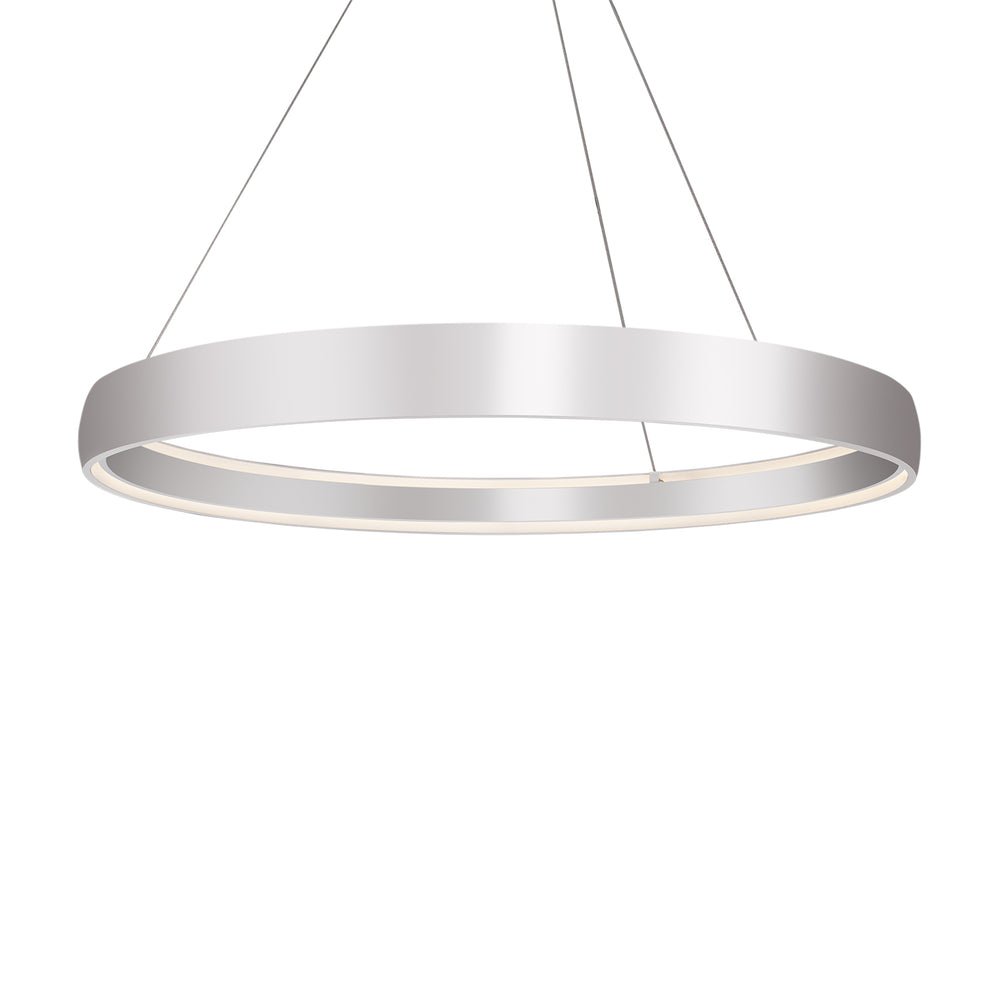 Kuzco Canada - LED Pendant - Halo - Brushed Silver- Union Lighting Luminaires Decor