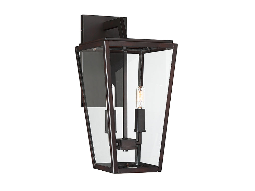 Savoy House Canada - Two Light Wall Lantern - Milton - English Bronze- Union Lighting Luminaires Decor
