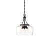 Savoy House - Three Light Pendant - Octave - English Bronze- Union Lighting Luminaires Decor