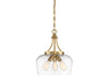 Savoy House - Three Light Pendant - Octave - Warm Brass- Union Lighting Luminaires Decor