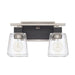 Capital Lighting - Two Light Vanity - Tux - Black Tie- Union Lighting Luminaires Decor