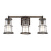 Capital Lighting - Three Light Vanity - Beaufort - Nordic Grey- Union Lighting Luminaires Decor