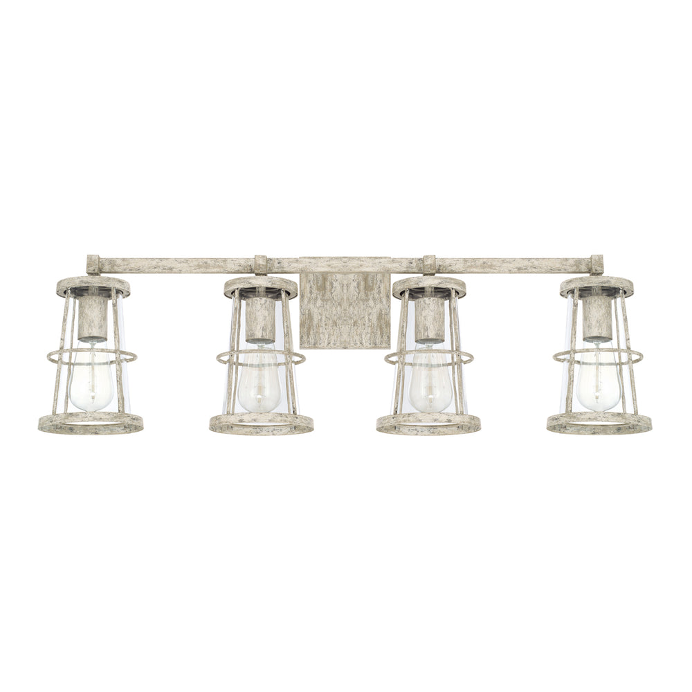 Capital Lighting - Four Light Vanity - Beaufort - Mystic Sand- Union Lighting Luminaires Decor