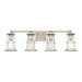 Capital Lighting - Four Light Vanity - Beaufort - Mystic Sand- Union Lighting Luminaires Decor