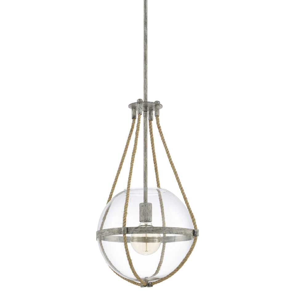 Capital Lighting - One Light Pendant - Beaufort - Mystic Sand- Union Lighting Luminaires Decor