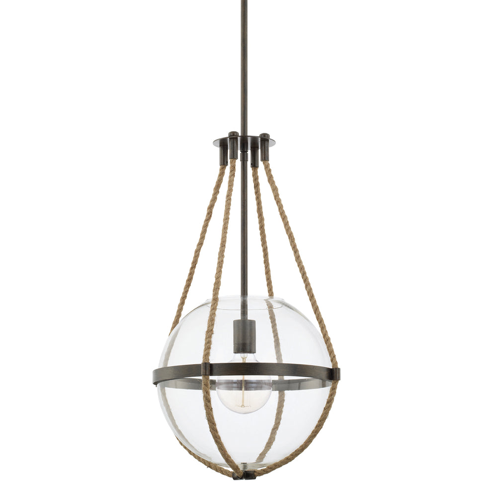 Capital Lighting - One Light Pendant - Beaufort - Nordic Grey- Union Lighting Luminaires Decor