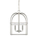 Capital Lighting - Four Light Foyer - Aubrey - Brushed Nickel- Union Lighting Luminaires Decor