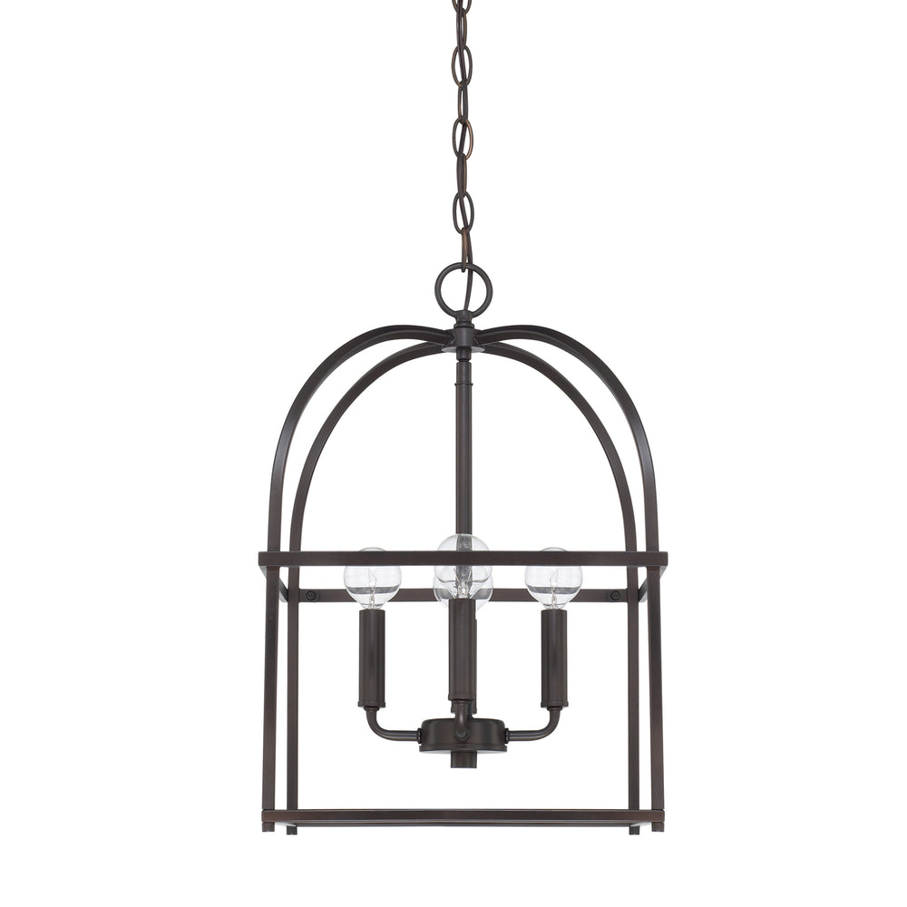 Capital Lighting - Four Light Foyer - Aubrey - Matte Black- Union Lighting Luminaires Decor