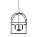 Capital Lighting - Four Light Foyer - Aubrey - Matte Black- Union Lighting Luminaires Decor