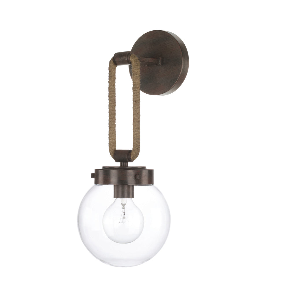 Capital Lighting - One Light Wall Sconce - Beaufort - Nordic Grey- Union Lighting Luminaires Decor