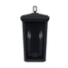 Capital Lighting - Two Light Outdoor Wall Lantern - Donnelly - Black- Union Lighting Luminaires Decor