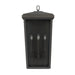 Capital Lighting - Three Light Outdoor Wall Lantern - Donnelly - Oiled Bronze- Union Lighting Luminaires Decor