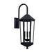 Capital Lighting - Three Light Outdoor Wall Lantern - Ellsworth - Black- Union Lighting Luminaires Decor