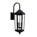 Capital Lighting - Three Light Outdoor Wall Lantern - Ellsworth - Black- Union Lighting Luminaires Decor