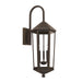 Capital Lighting - Three Light Outdoor Wall Lantern - Ellsworth - Oiled Bronze- Union Lighting Luminaires Decor