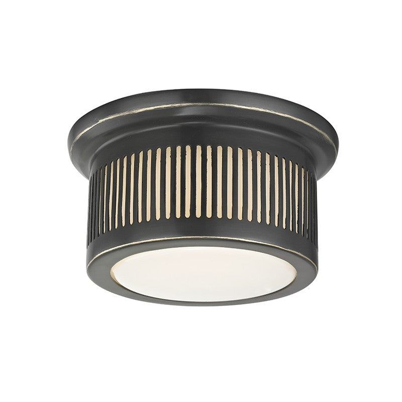 Hudson Valley Canada - LED Flush Mount - Bangor - Old Bronze- Union Lighting Luminaires Decor