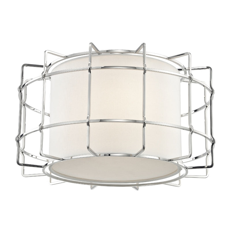 Hudson Valley Canada - LED Flush Mount - Sovereign - Polished Nickel- Union Lighting Luminaires Decor