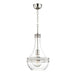 Hudson Valley Canada - One Light Pendant - Hagen - Polished Nickel- Union Lighting Luminaires Decor